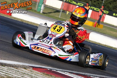 Dylan Lahaye supersnel, maar pechvol tijdens Rotax World Finals